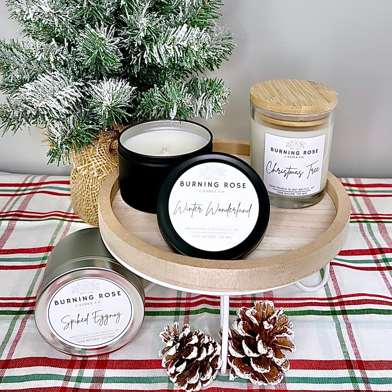 Christmas Tree Candle